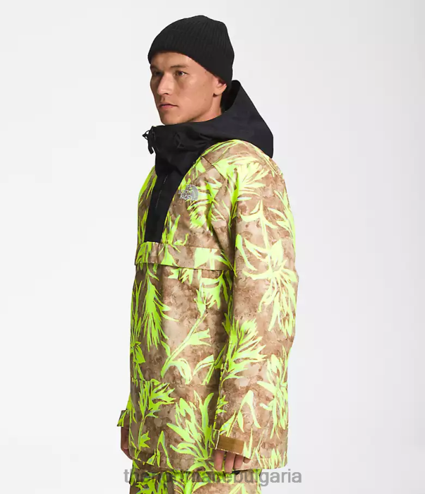 облекло The North Face анорак silvani помощна кафява четка за рисуване/tnf черно мъже 40DF01121