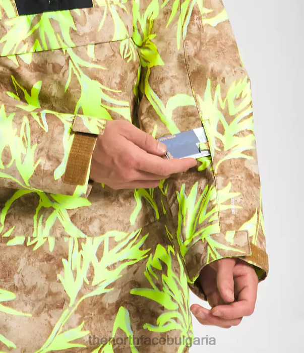 облекло The North Face анорак silvani помощна кафява четка за рисуване/tnf черно мъже 40DF01121