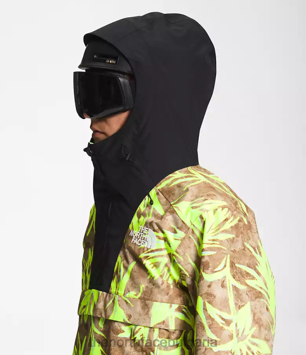 облекло The North Face анорак silvani помощна кафява четка за рисуване/tnf черно мъже 40DF01121