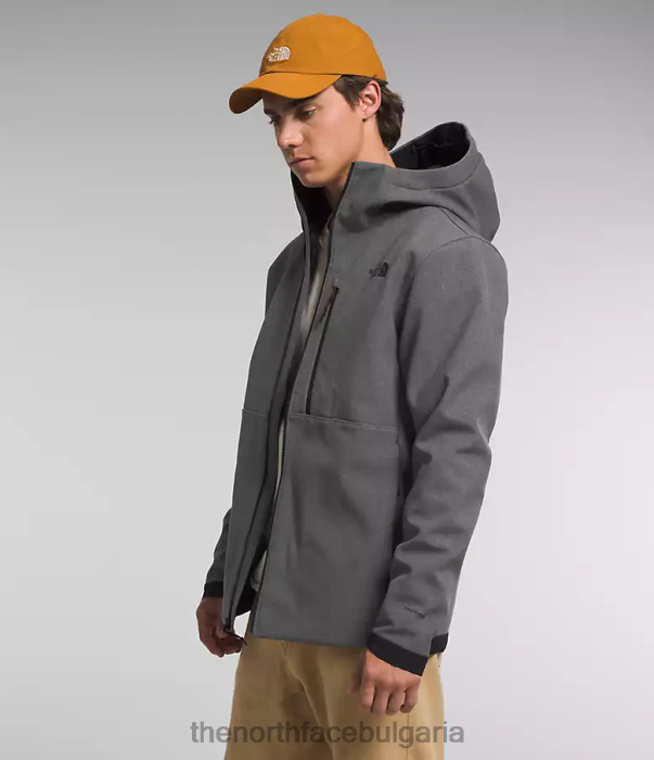 облекло The North Face качулка apex bionic 3 tnf тъмносив пирен мъже 40DF0995