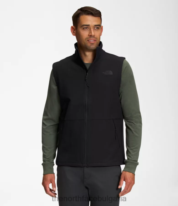 облекло The North Face жилетка camden soft shell tnf черен пирен мъже 40DF0643