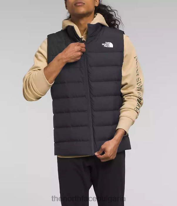 облекло The North Face aconcagua 3 жилетка асфалтово сиво мъже 40DF0991