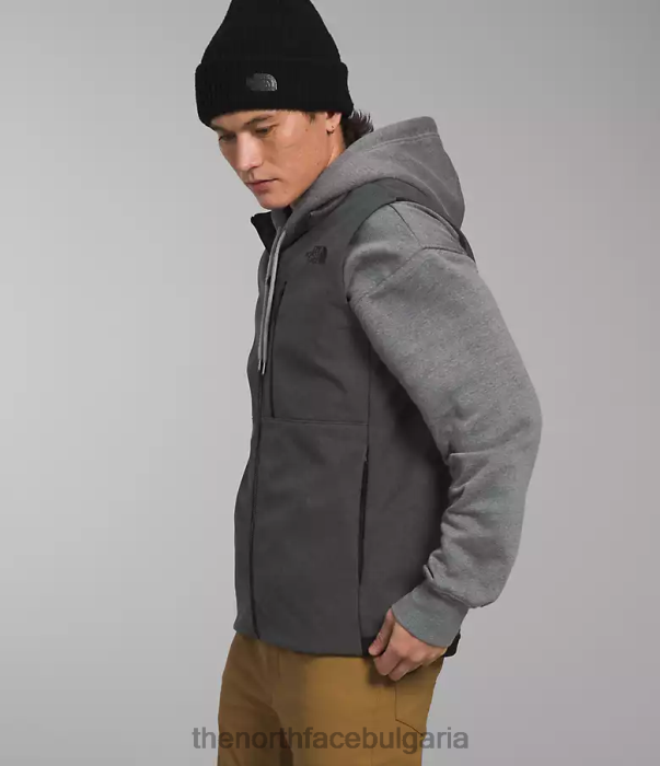 облекло The North Face жилетка apex bionic 3 tnf тъмносив пирен мъже 40DF01066