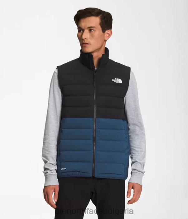облекло The North Face разтегателна жилетка belleview tnf черно/сенчесто синьо мъже 40DF01033
