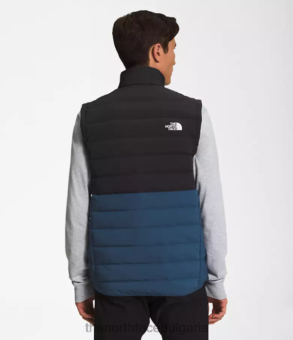 облекло The North Face разтегателна жилетка belleview tnf черно/сенчесто синьо мъже 40DF01033