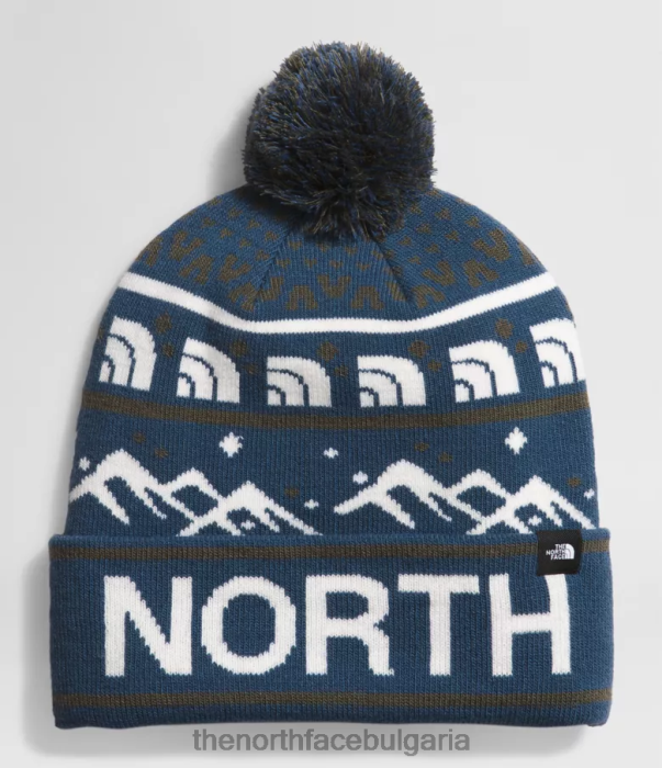 аксесоар The North Face ски туке сенчесто синьо/ново тъмнозелено унисекс 40DF01048