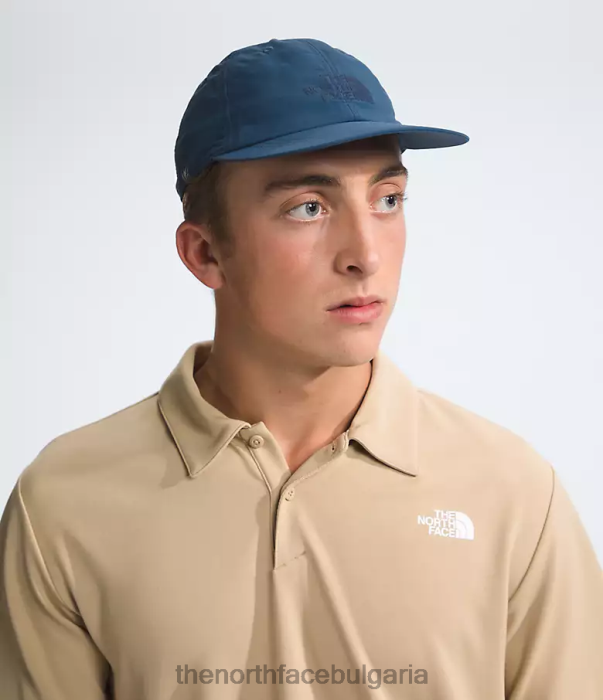 аксесоар The North Face шапка с хоризонт сенчесто синьо унисекс 40DF0140