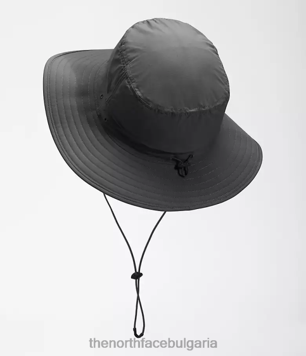 аксесоар The North Face хоризонтален бриз бръмбар шапка асфалтово сиво унисекс 40DF0229