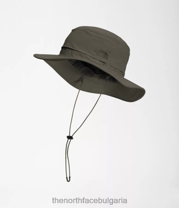аксесоар The North Face хоризонтален бриз бръмбар шапка ново тъмнозелено унисекс 40DF0231