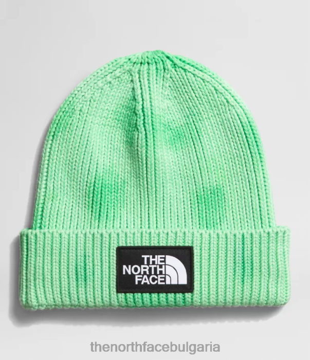 аксесоар The North Face шапка с лого с вратовръзка хлорофилно зелено унисекс 40DF0795