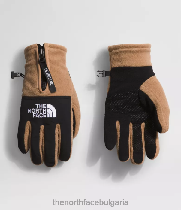 аксесоар The North Face ръкавици Denali Etip бадемово масло унисекс 40DF0428
