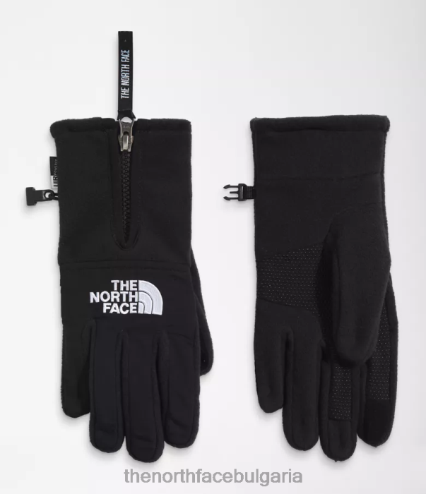 аксесоар The North Face ръкавици Denali Etip tnf черно унисекс 40DF0426