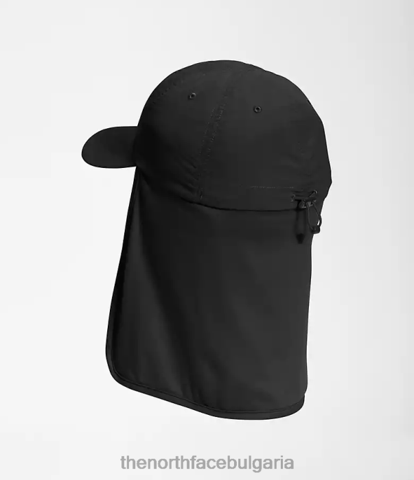 аксесоар The North Face шапка хоризонтален слънцезащитен щит tnf черно унисекс 40DF0365