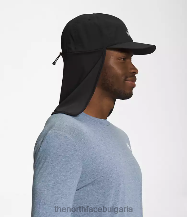 аксесоар The North Face шапка хоризонтален слънцезащитен щит tnf черно унисекс 40DF0365