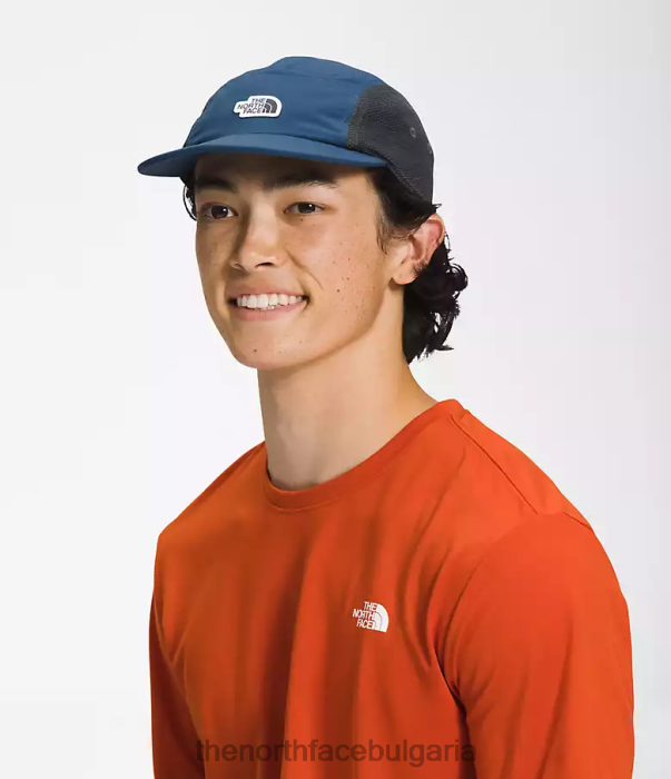 аксесоар The North Face клас v лагерна шапка сенчесто синьо/асфалтово сиво унисекс 40DF01222