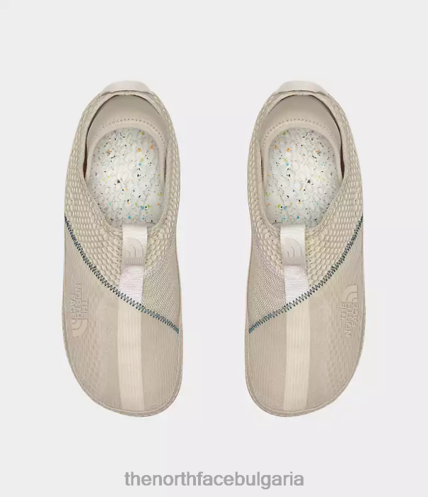 обувки The North Face мулета от базовия лагер пясъчник/гардения бяла унисекс 40DF0425